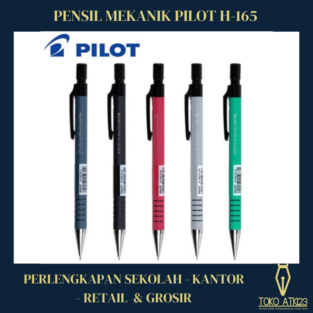 Mekanik Pensil / Mechanic Pencil Merk Pilot H-165
