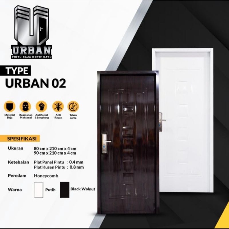 Pintu Baja Type Urban