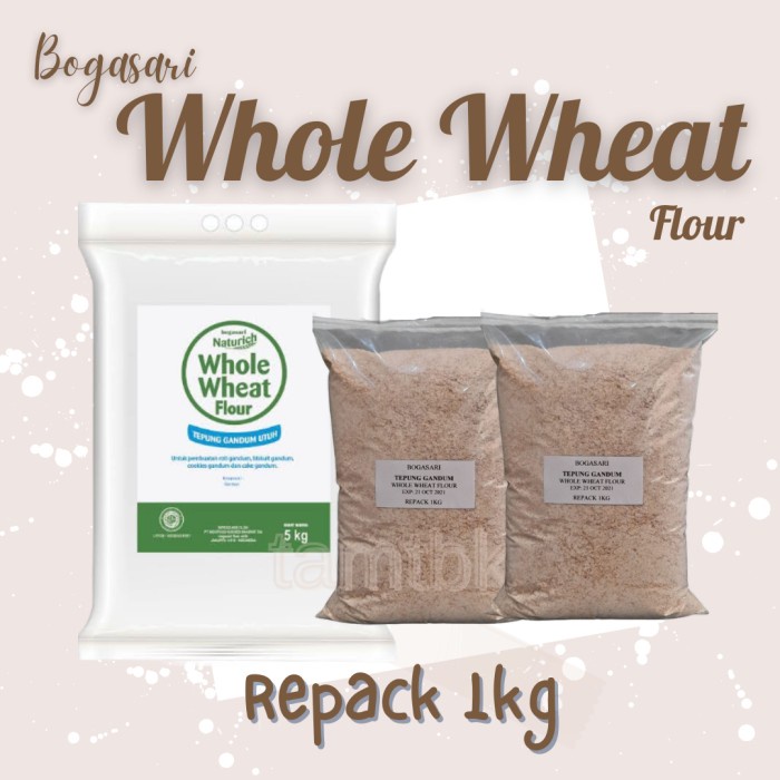 

Ds501D0 Bogasari Whole Wheat Repack 1Kg / Tepung Gandum Gr0B1