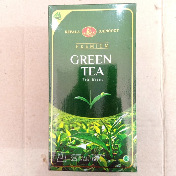 teh hijau (celup) kepala jenggot