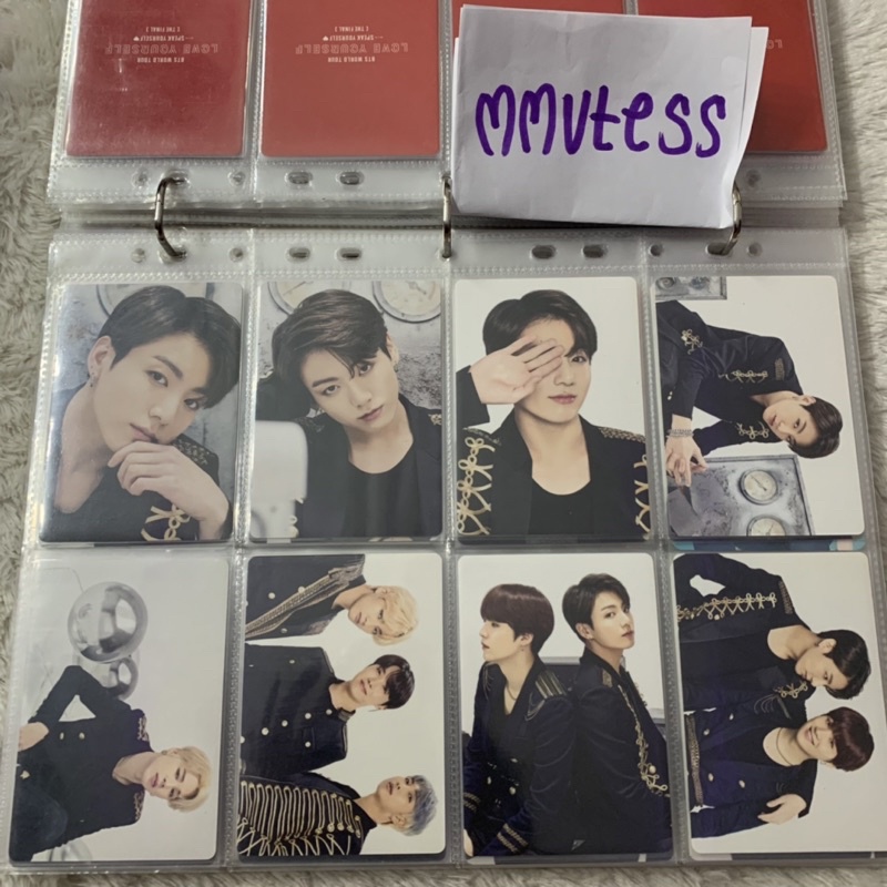 MPC MINI PHOTOCARD BTS WORLD TOUR LOVE YOURSELF SPEAK JAPAN EDITION JP YOONKOOK YOONGI JIMIN SUGA YO