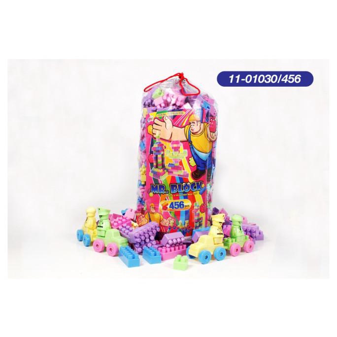 Wow Mr Block 456 Pcs - Mainan Edukasi Anak Gilaa
