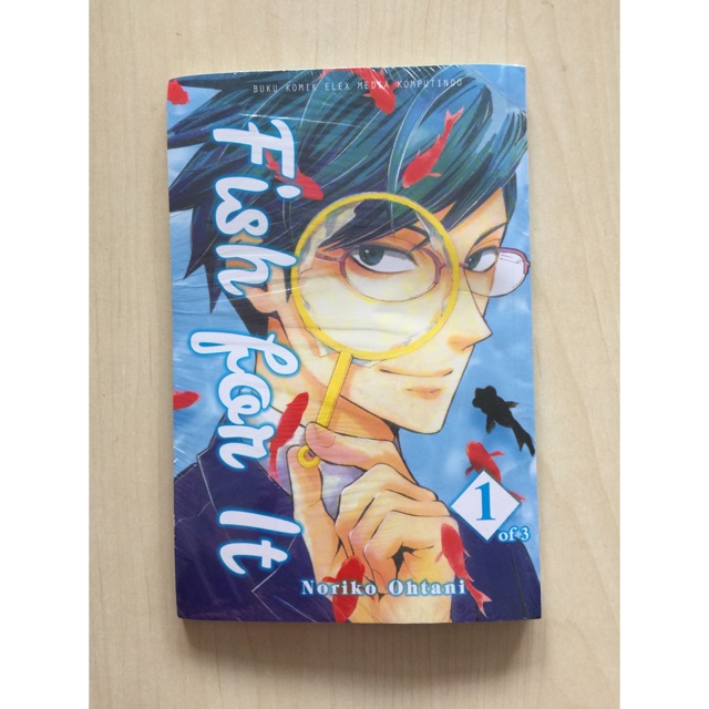 

fish for it 1-3(end). noriko ohtani. komplit set. segel baru