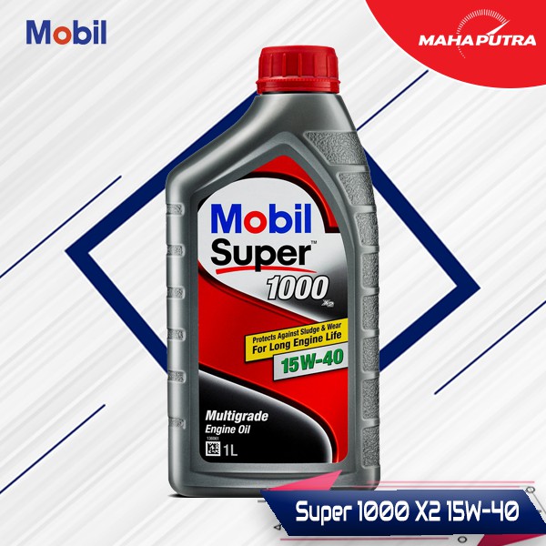 Mobil Super 1000 X2 15W-40 (1L) Oli Mesin
