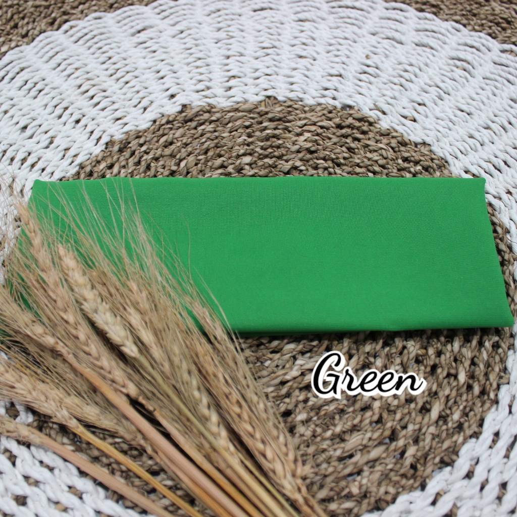 Selendang Sifon Hycon / Senteng 2.4m/ Selendang Bali / Senteng-Green