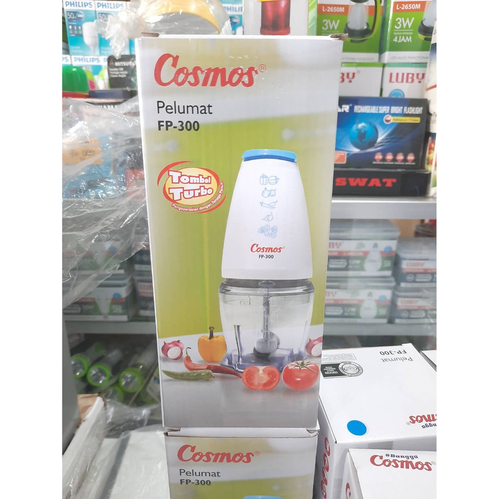 Cosmos Blender Food Processor 1.2 Liter FP-300 FP300 Pelumat Daging