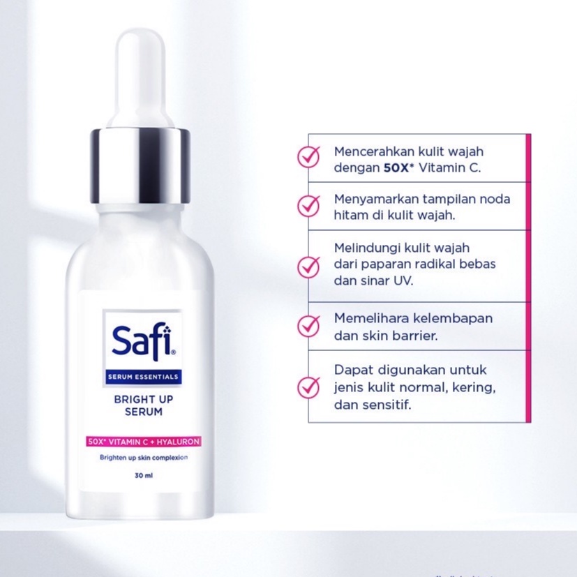 SAFI Serum Essentials Series 30ml - Skin Renewal | Blemish Treatment | Duo Lifting | Bright Up | Intensive Hydrating