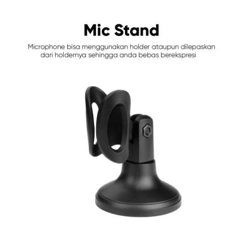 Microphone m-tech wired aux 3.5mm with stand for laptop pc macbook yw-30 yw30 - mic mini