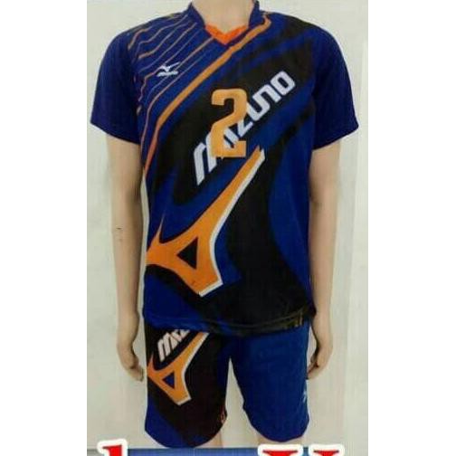 Stelan Kostum Volly Mizuno / Stelan Kaos Volly Mizuno / Baju Mizuno