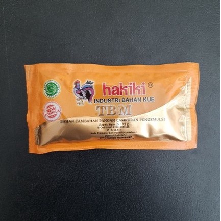 

Hakiki TBM 25gr Bahan Tambahan Pangan Campuran Pengemulsi