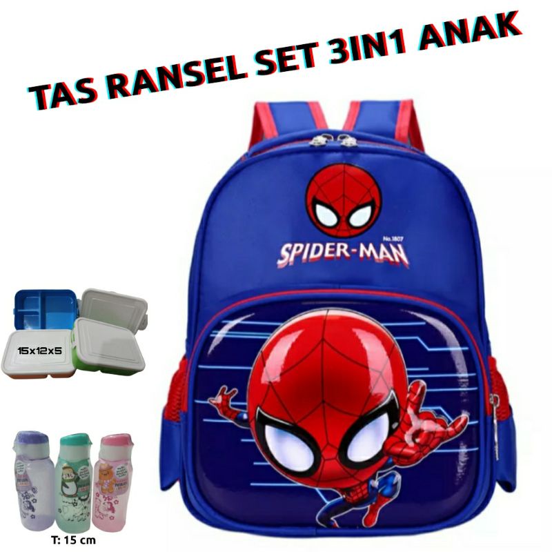 dem_sare / DS1132 - Tas ransel kecil mini karakter Tas Ransel Anak Sekolah PAUD TK SD Tas Ransel Anak Terbaru karakter Cartoon