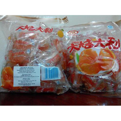 

PERMEN JELLY JERUK MANDARIN