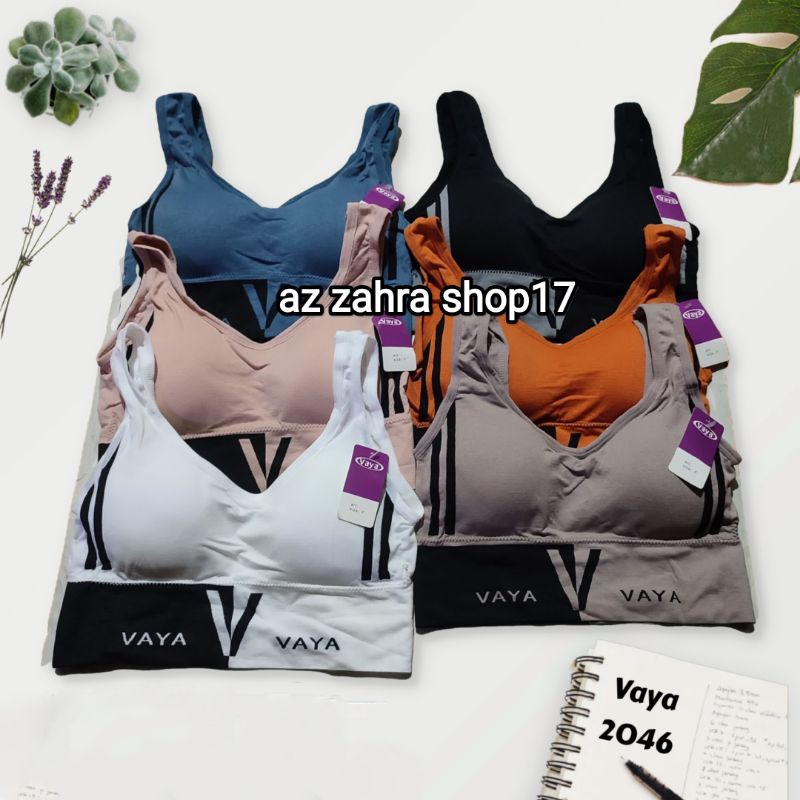 Bra Vaya Bralette wanita ada busa art. kode 2046