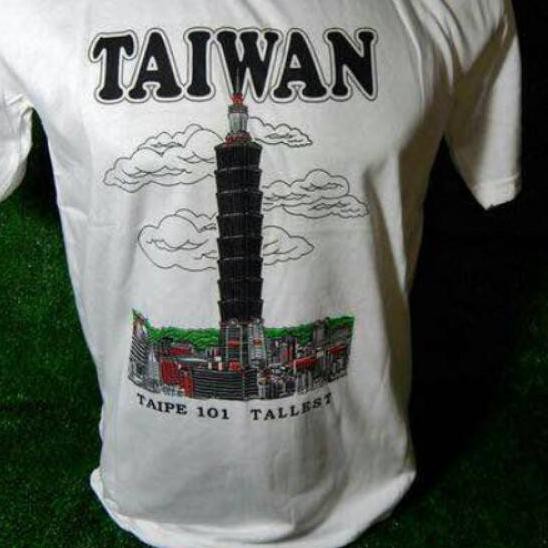 Berkualitas 2.2 Kaos souvenir negara taiwan ..,,..