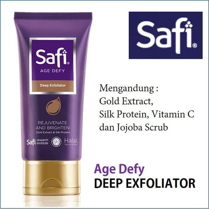 ❤ BELIA ❤ SAFI Age Defy Deep Exfoliator Sabun Scrub (AD-DE75gr)