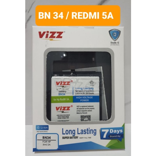 BATERAI XIAOMI BN-34 REDMI 5A VIZZ