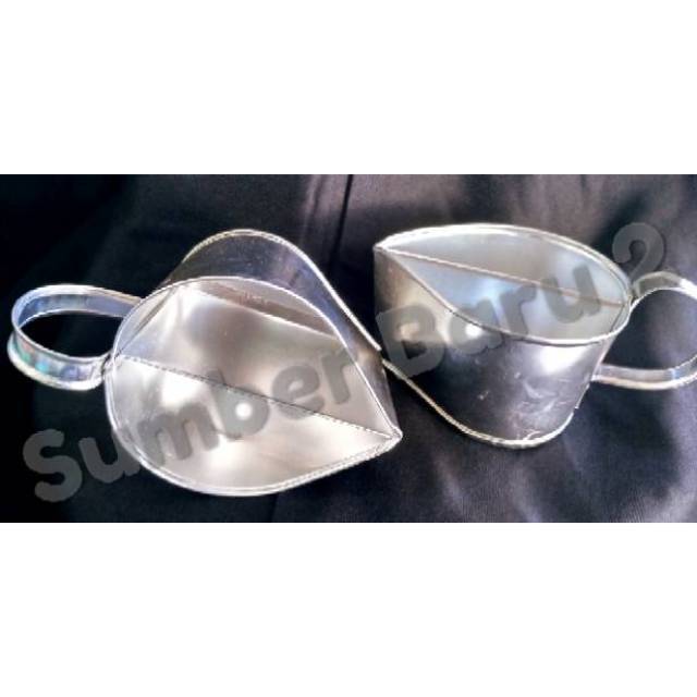 Cetakan Kue Cucur Pelangi Alumunium (HSN)