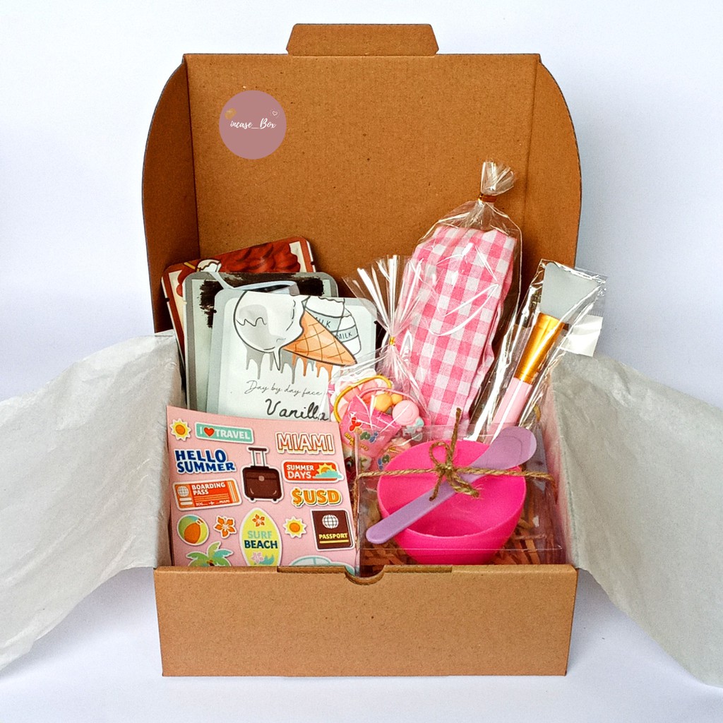 

incase_Box / Hampers Gift / Hampers Graduation / Hampers Murah / Masker Kit 1