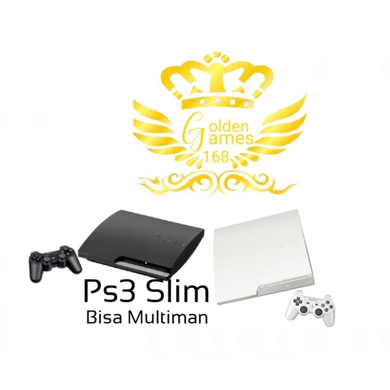 Ps3 Slim Hardisk 500GB seri 25xxx +Stik Wirelles+Fullgames