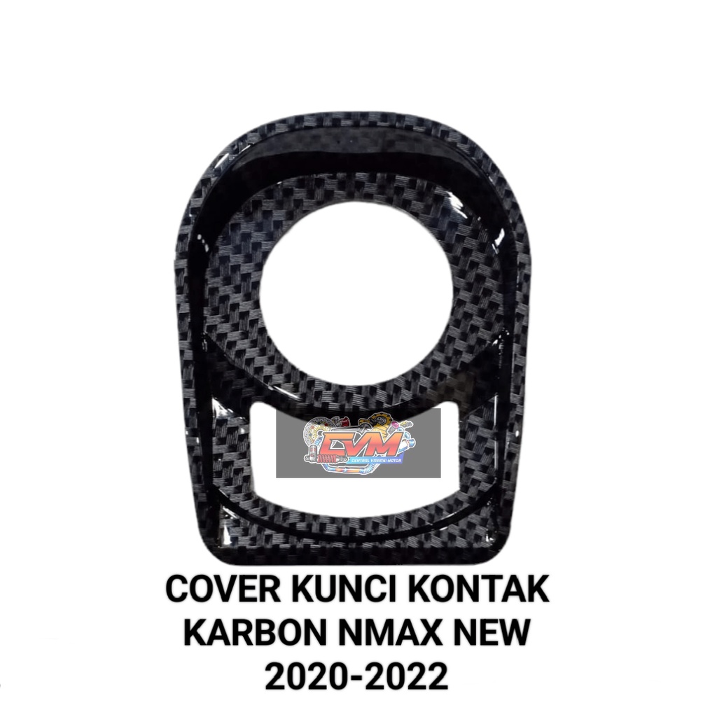 Cover Kunci kontak Karbon Nmax New 2020-2022 Cover Tutup Kunci Kontak Nmax New 2020-2022 Karbon