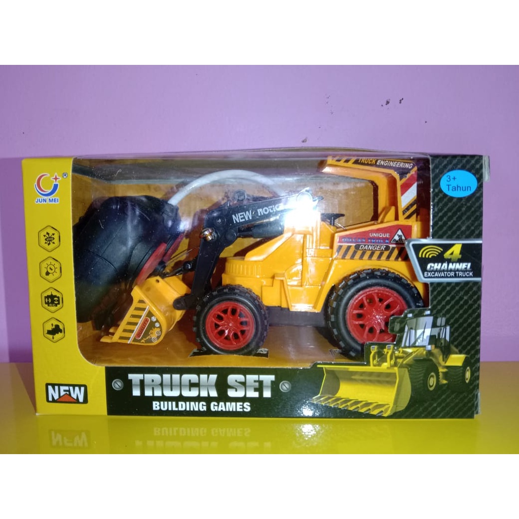 rc truck baterai / mainan anak / truck rc