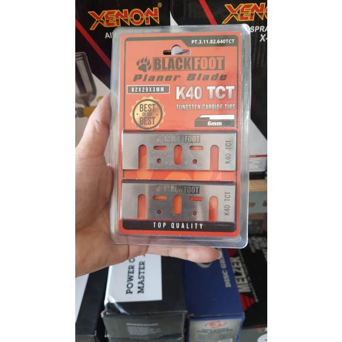 Planer blade K40 Blackfoot mata pisau serut K40 High quality TCT grade