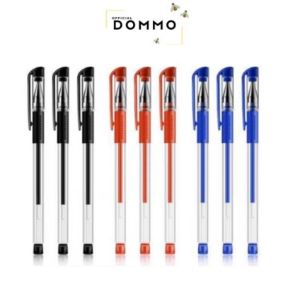 

[IMPOR] DOMMO - D6011 Pena Gel 0.5 mm Alat Tulis Perlengkapan Sekolah Pulpen