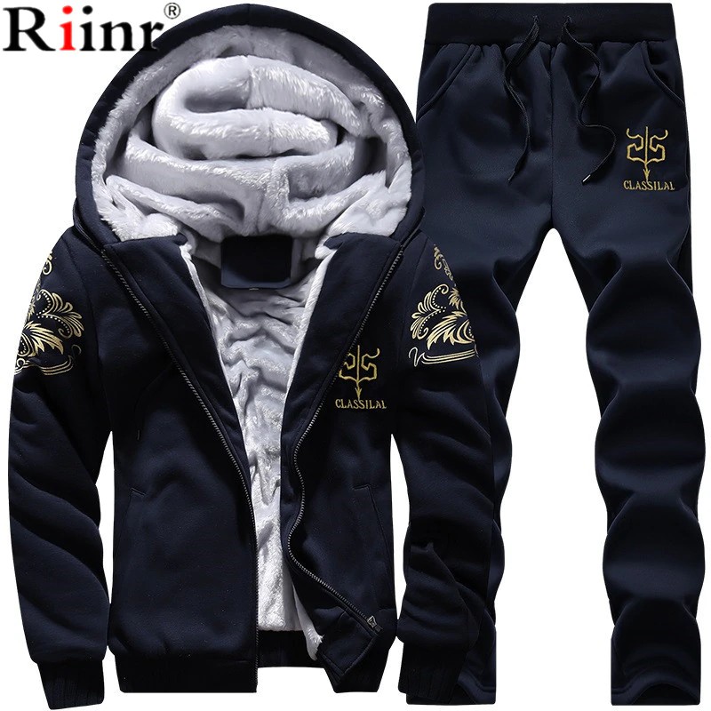 fleece lined tracksuit bottoms mens