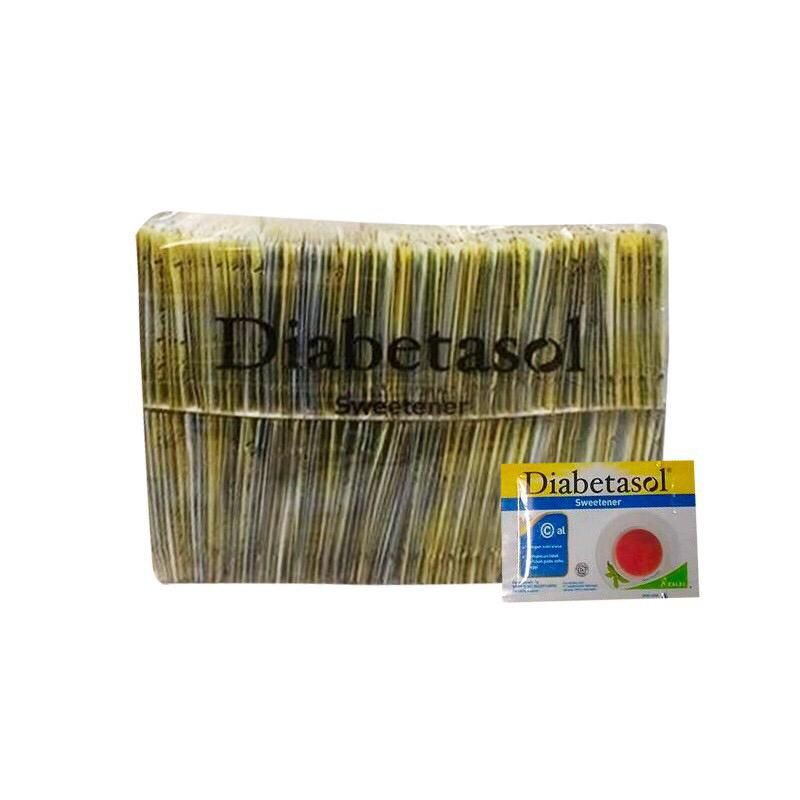 

Sweetener Diabetasol Sachet 200 Gula original (nol kalori) 1 pack