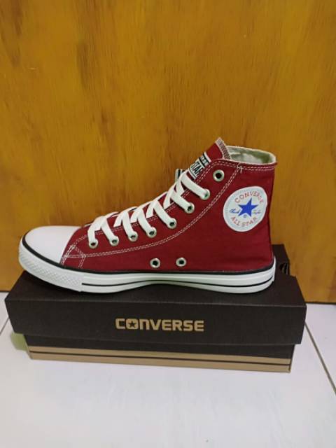 Sepatu converse allstar clasik height/boot+box