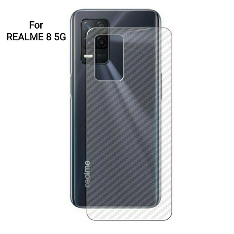 Garskin Realme 8 5G Skin Carbon Back Protection