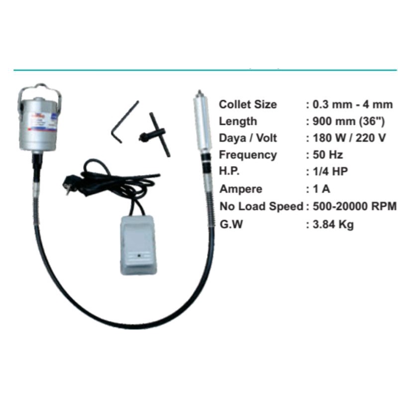 Flexible shaft grinder wipro SP368 bor gantung