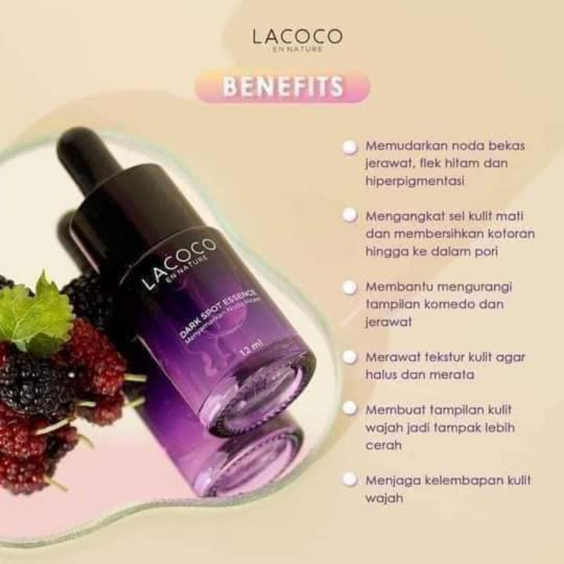 Lacoco darkspot serum Nasa