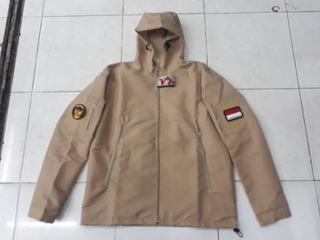 Jaket TAD Hijau - Hitam - Krem