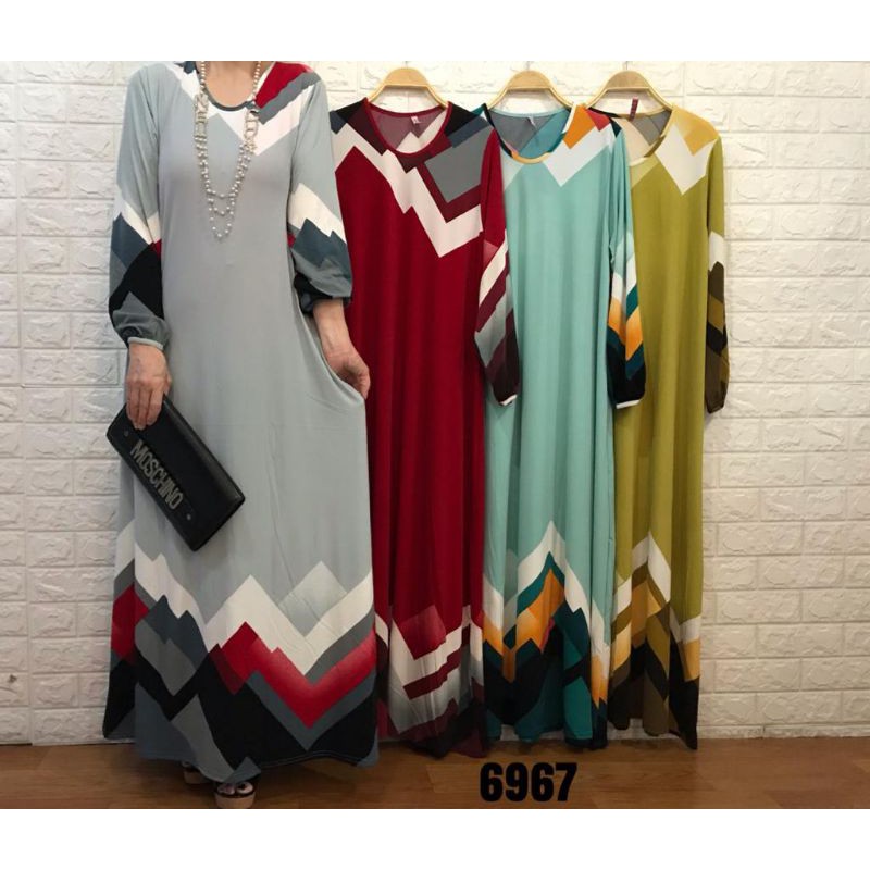 Gamis jersy korea import