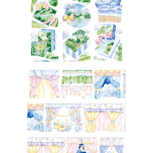 

Washi tape OKMT curtain