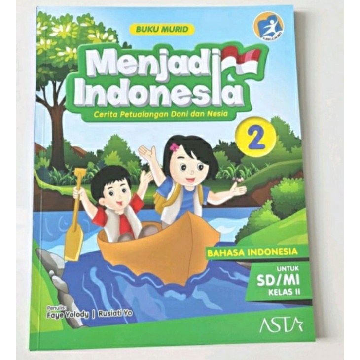 Buku Menjadi Indonesia 2 SD. Original