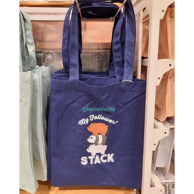 Miniso Tote bag We Bare Bears