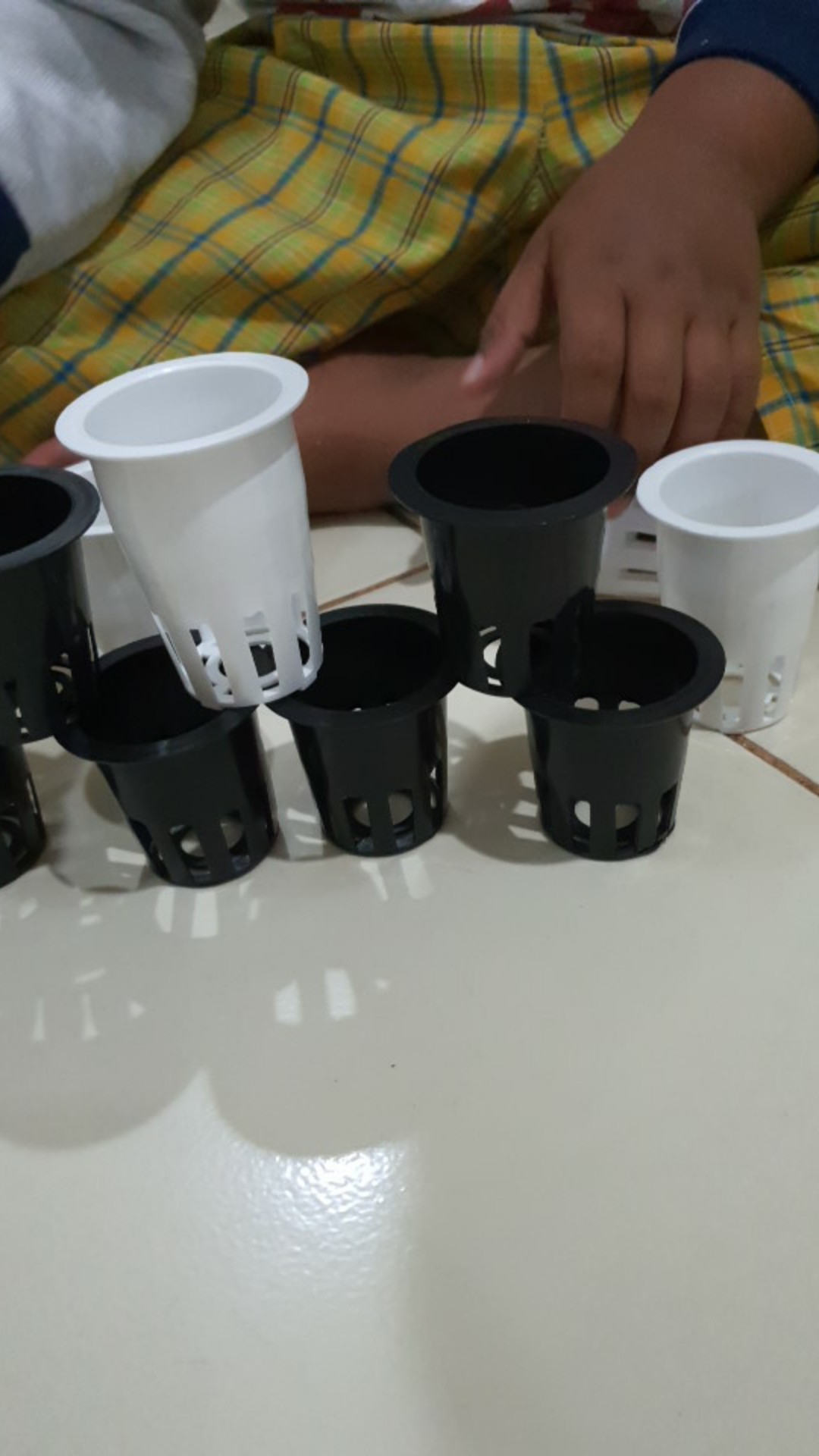 Netpot Hidroponik Merah 10cm / Net Pot Hidroponik Hitam 10cm / Netpot 10cm / Netpot Murah / Netpot