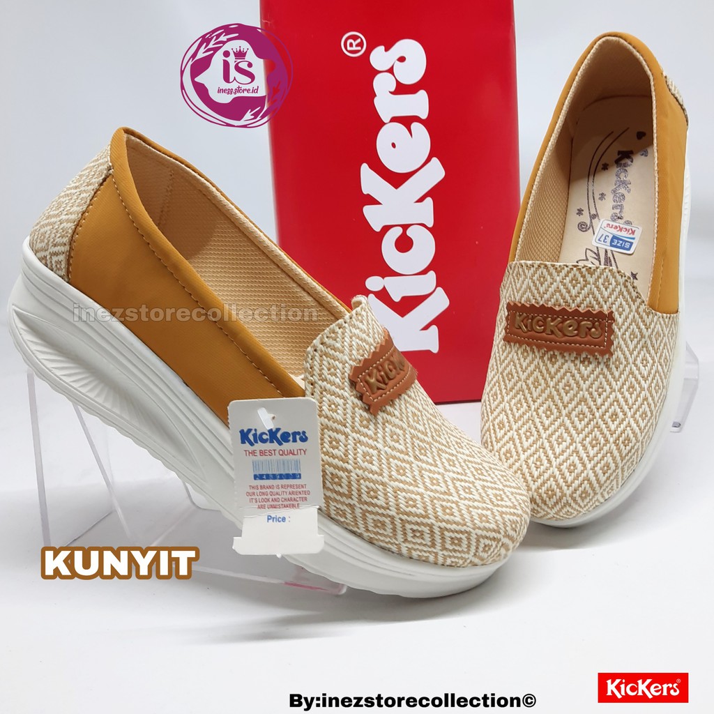 WEDGES SEPATU KICKERS TERBARU KODE SL-TKR MURAH GROSIR