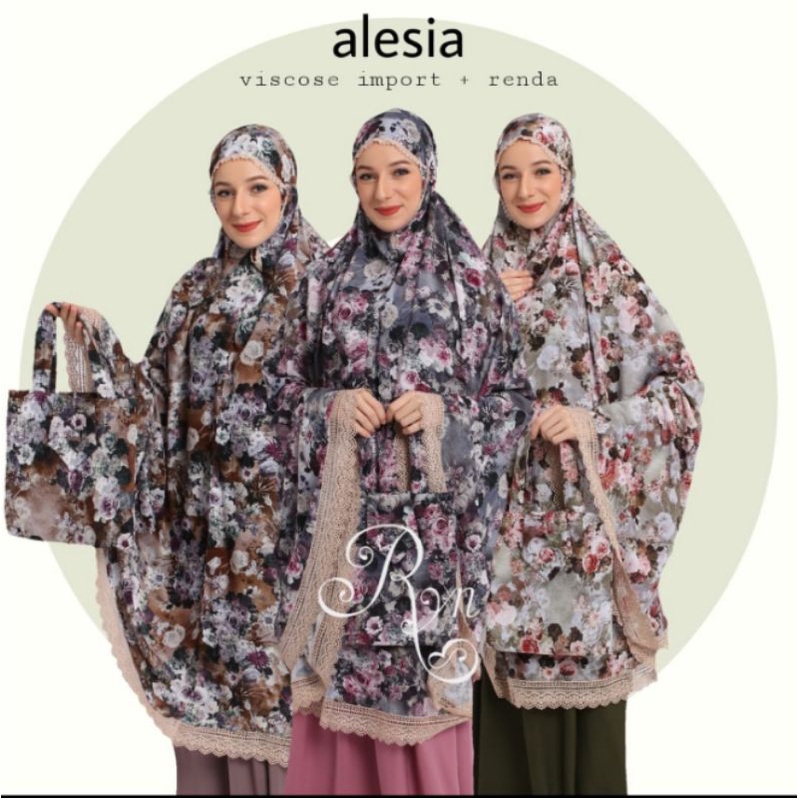 MUKENA VISCOSE RYN_Mukena jumbo Rayon