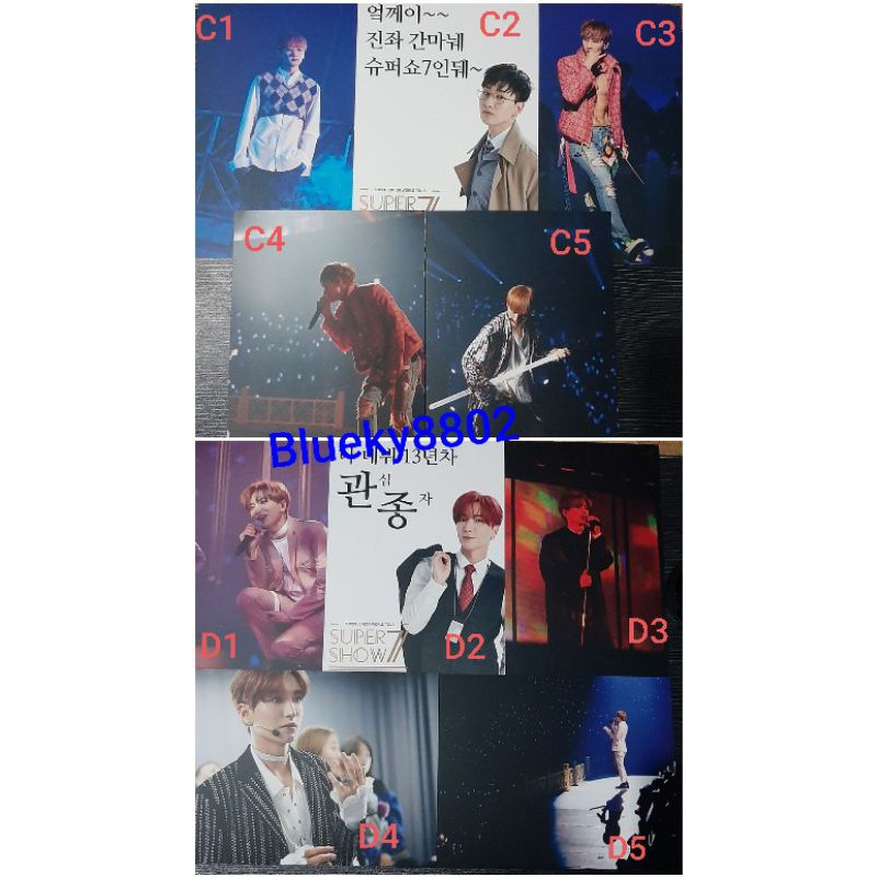 Super Junior Super Show 7 DVD Photo Book Eunhyuk Leeteuk