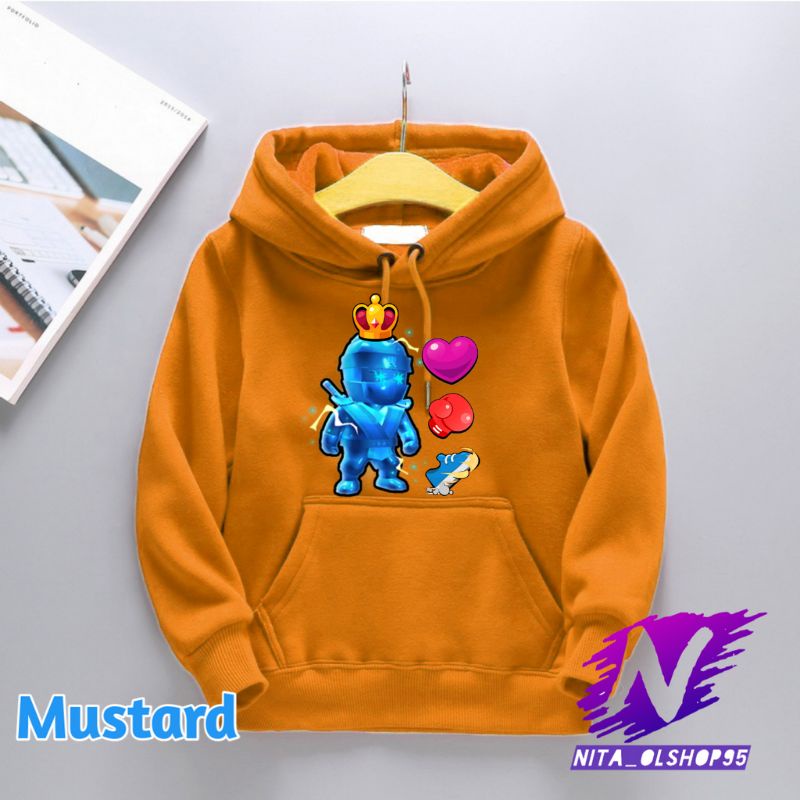 HOODIE ANAK STUMBLE GUYS NINJA ELEKTRO SWEATER ANAK