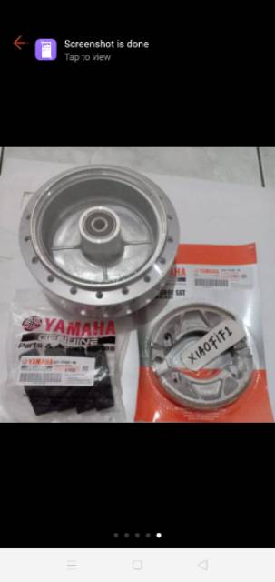 Paket tromol belakang Vega ZR, Jupiter MX