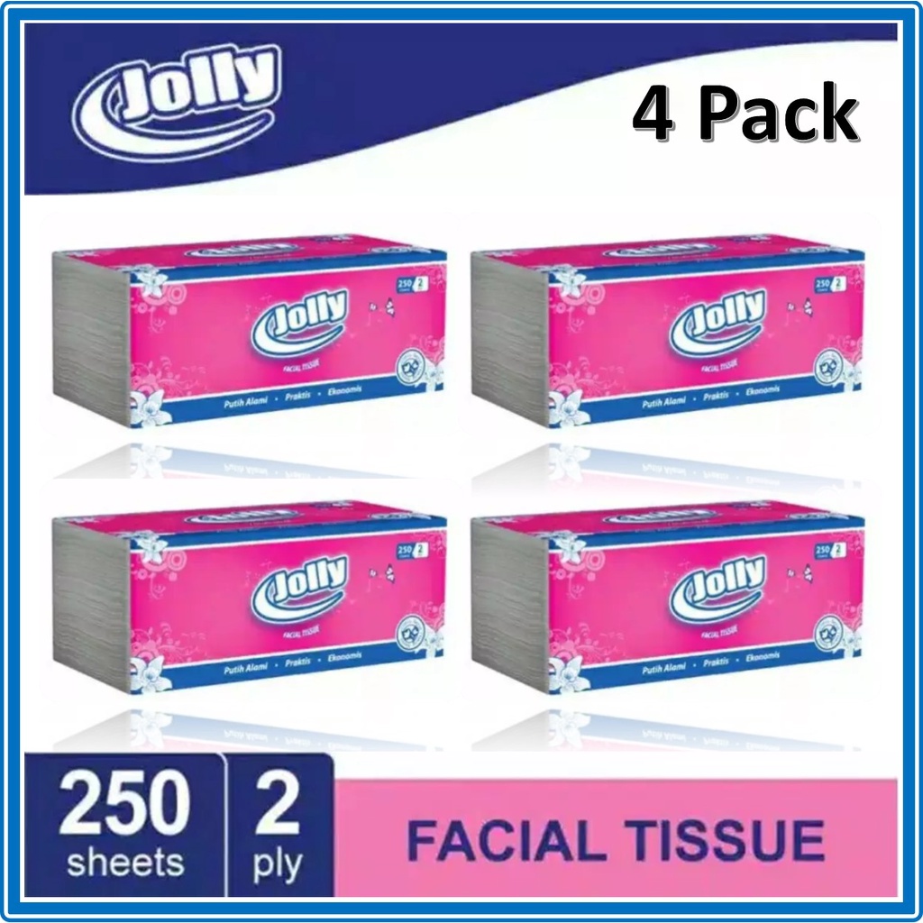 Tisu Tissue JOLLY 250 sheets 2ply