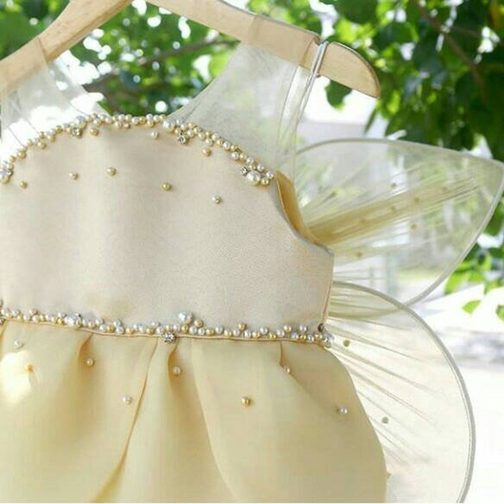 gaun tingkerbell dress bayi neychan