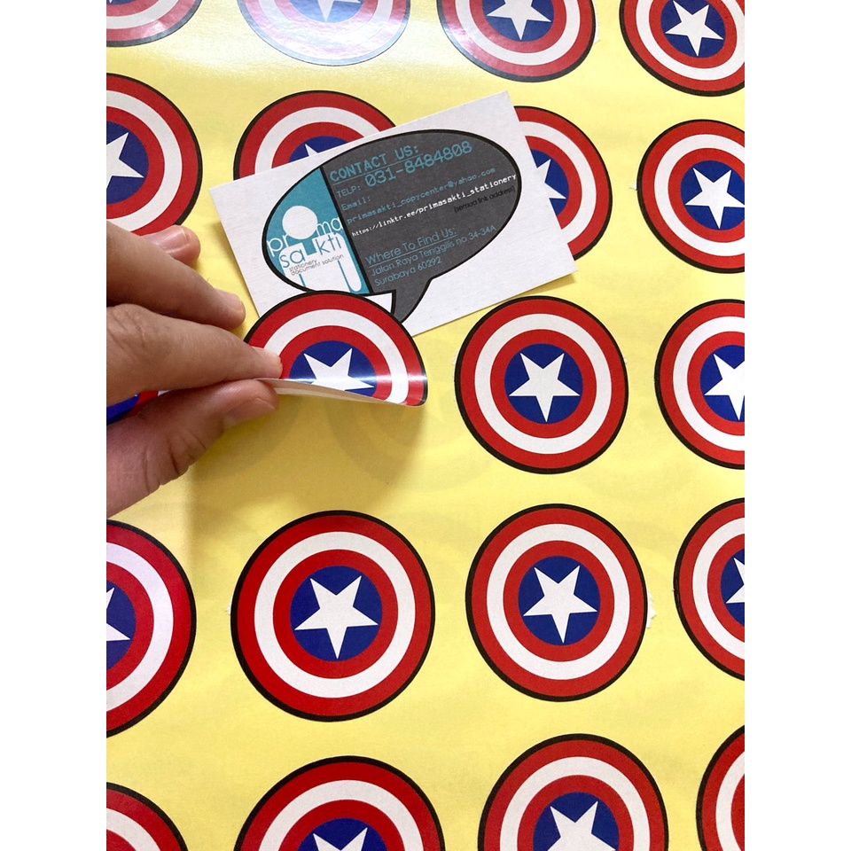 

Finishing Cutting Sticker / Paper [ Die Cut / Kiss Cut]