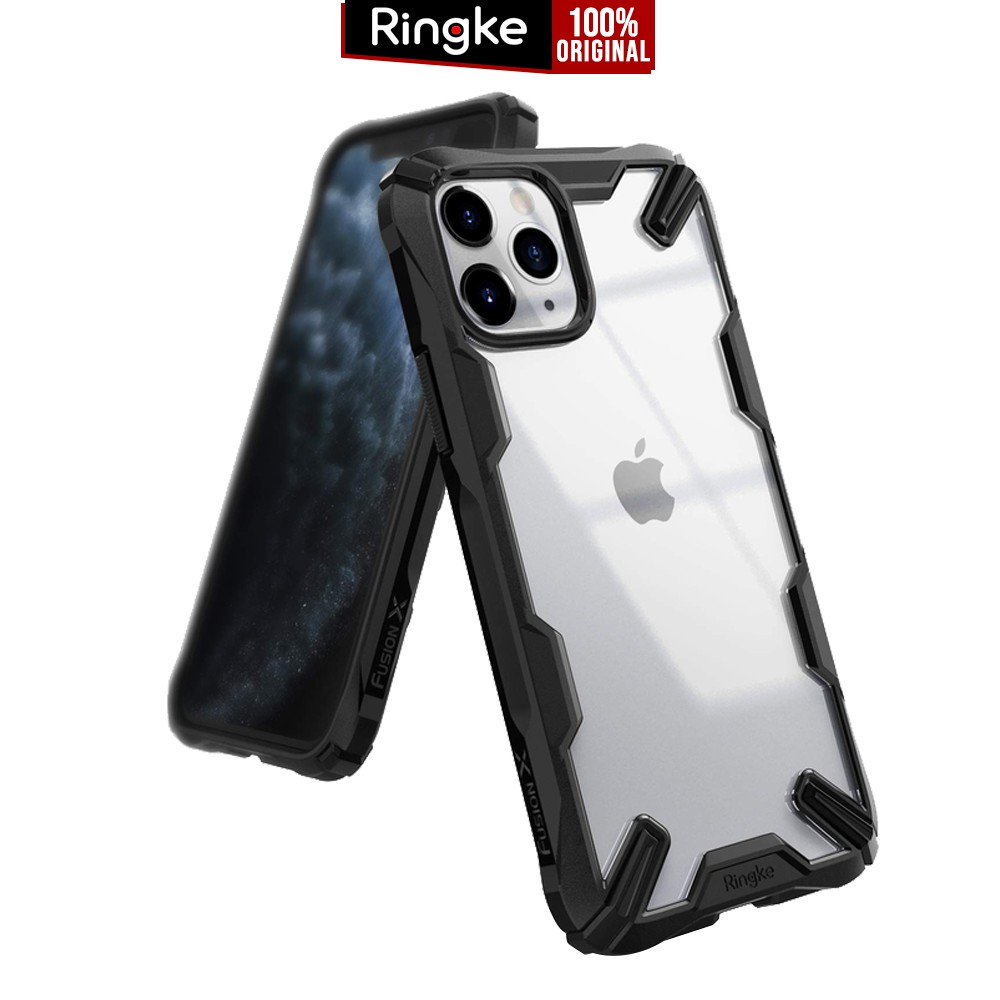 

Case iPhone 11 Pro Max / 11 Pro / 11 / XS Max / XS X / XR Ringke Fusion X Anti Crack Original Casing