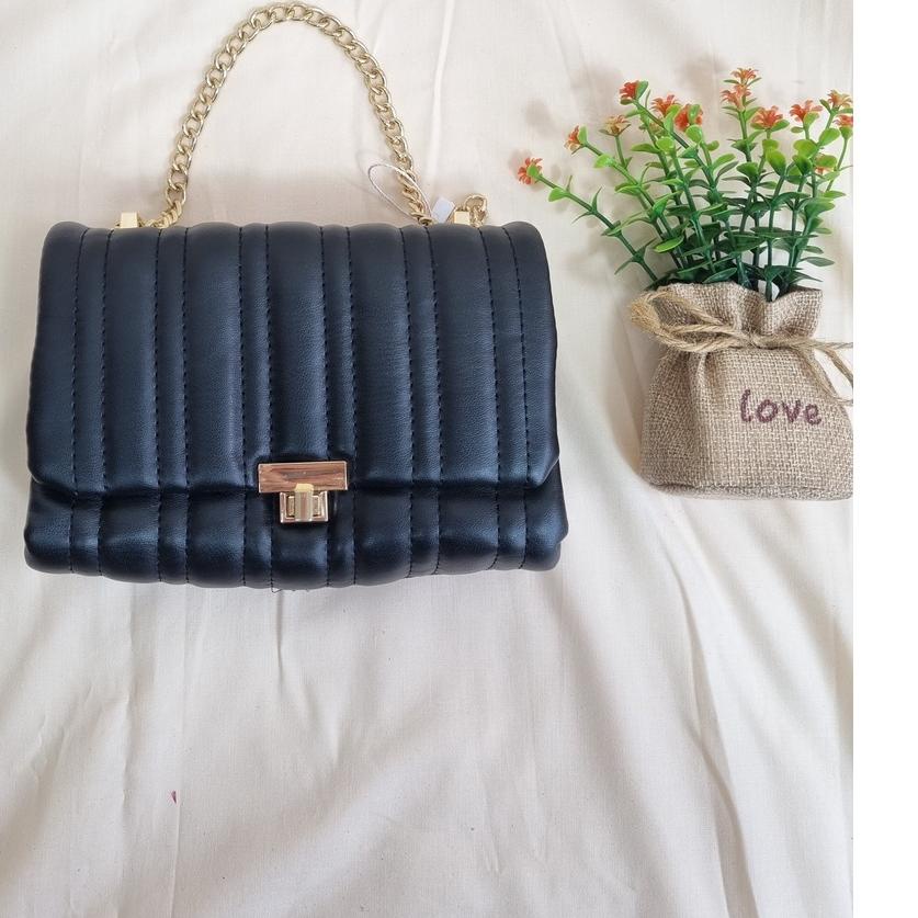 ➼ TAS ZARA SELEMPANG WANITA QUILTED SMALL MIDI CROSSBODY ☺