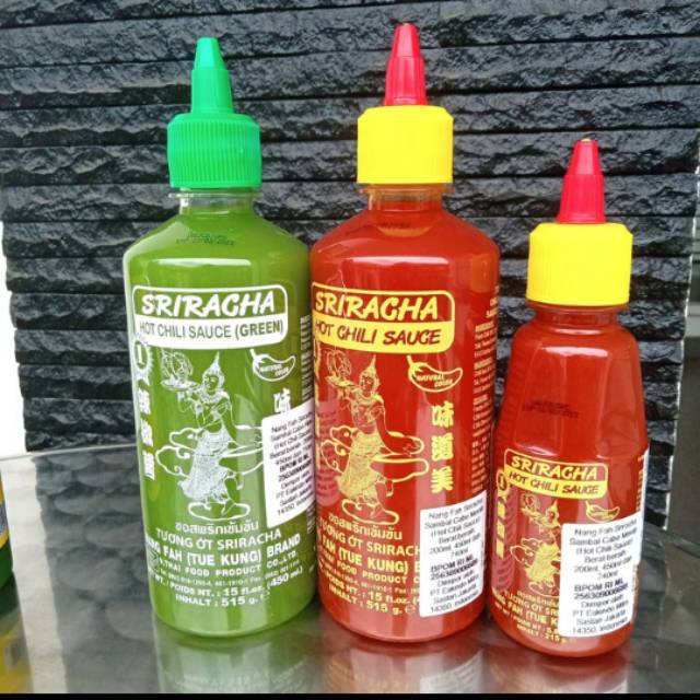 

Sriracha hot chili sauce (saus sambal nangfah) Thailand